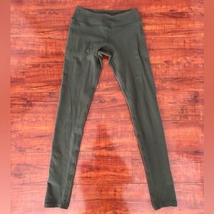 Beyond yoga women’s green workout activewear yoga ankle leggings size small
